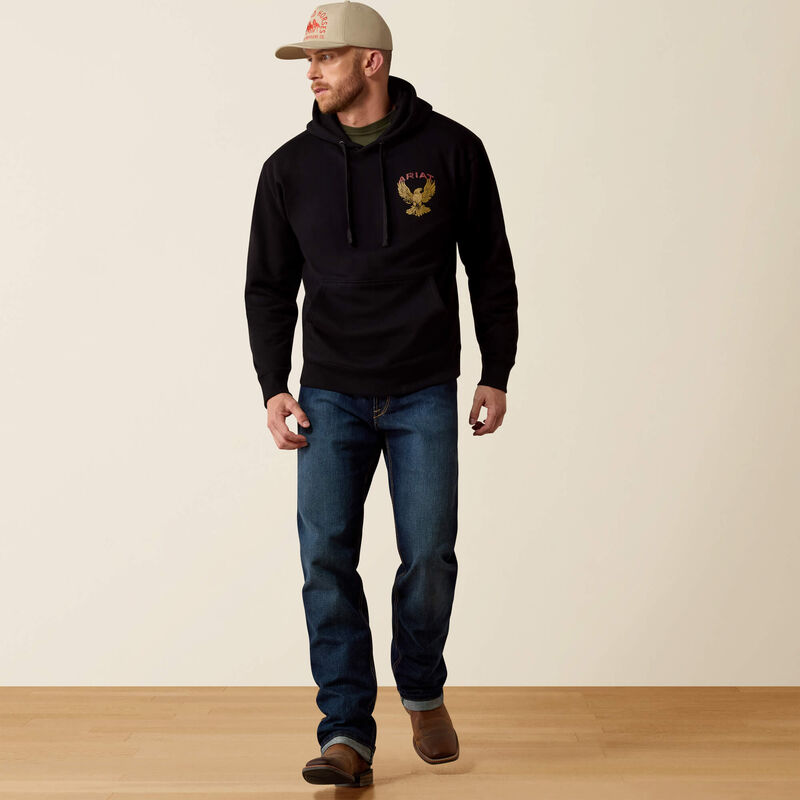 Ariat Rustic Eagle Hoodie Full