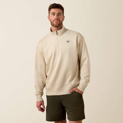 Holiday 1/4 Zip Sweatshirt Front