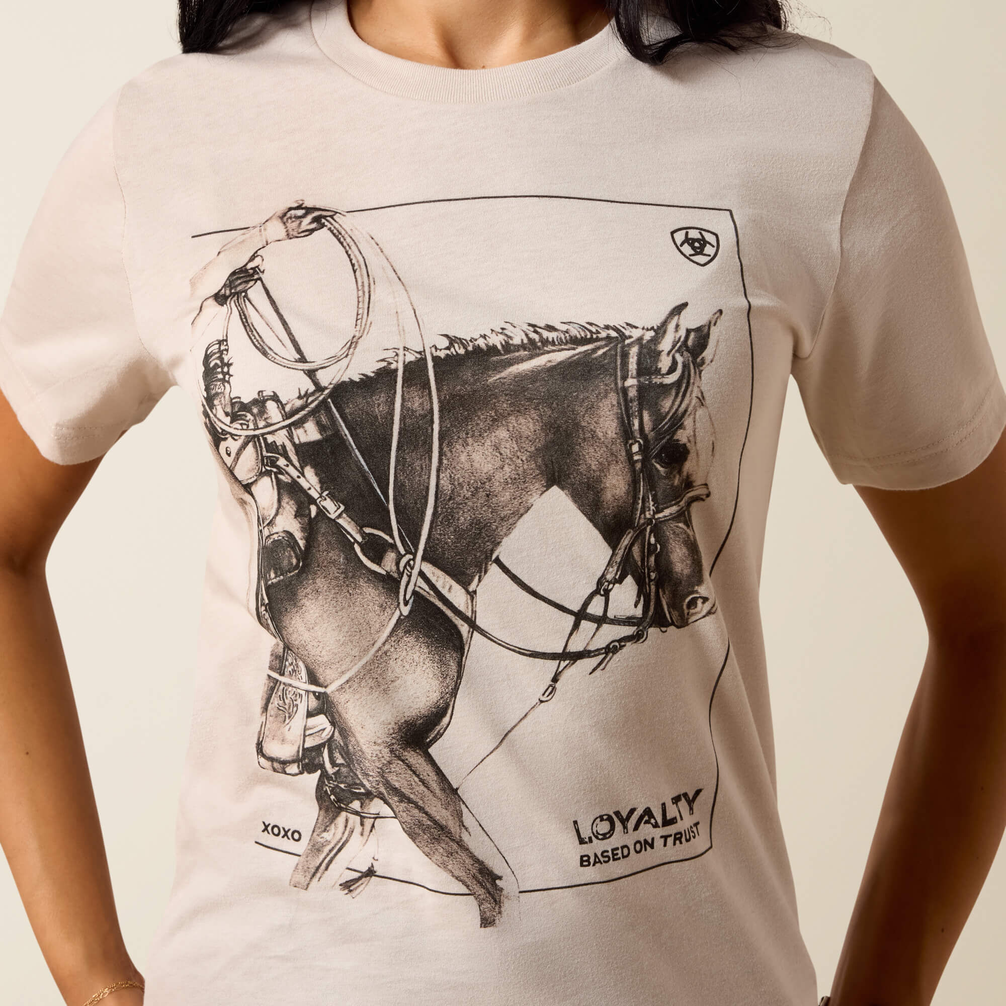 Ariat x XOXO Loyalty Based on Trust T-Shirt - thumbnail 8