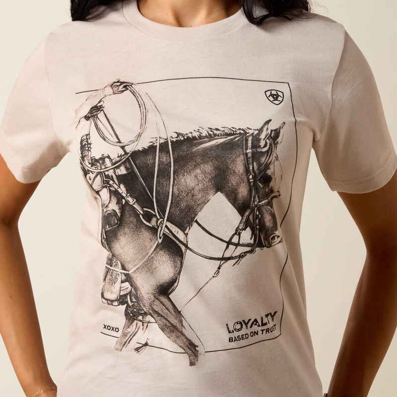 Ariat x XOXO Loyalty Based on Trust T-Shirt 01