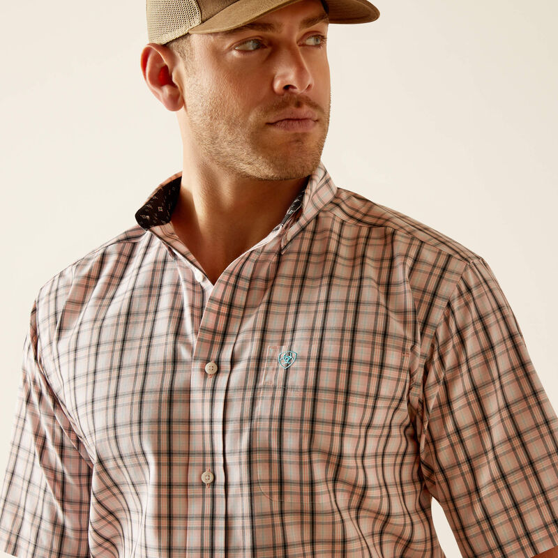 Wrinkle Free Sage Classic Fit Shirt