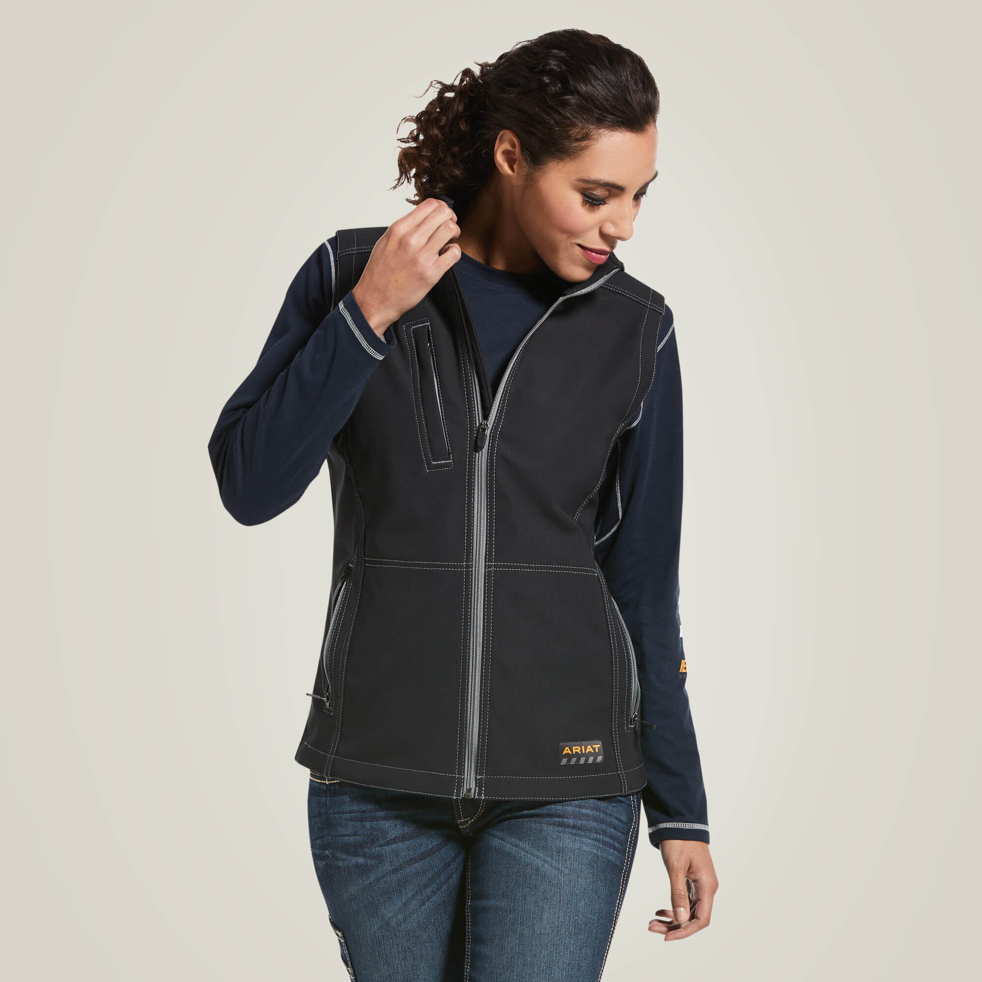 Rebar Stretch Canvas Softshell Jacket | Ariat