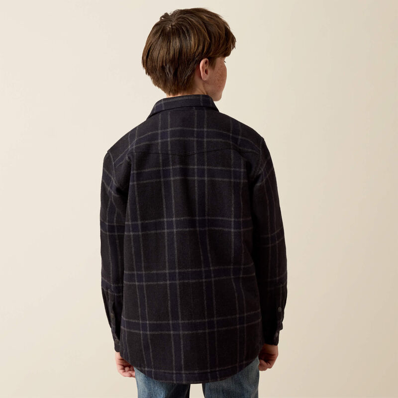 Retro Shirt Jacket Back