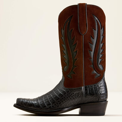 Bench Made Calder Square Toe Western Boot Side