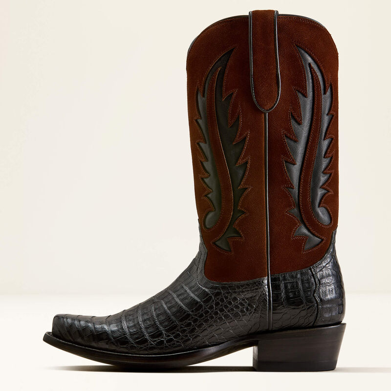 Bench Made Calder Square Toe Western Boot Side