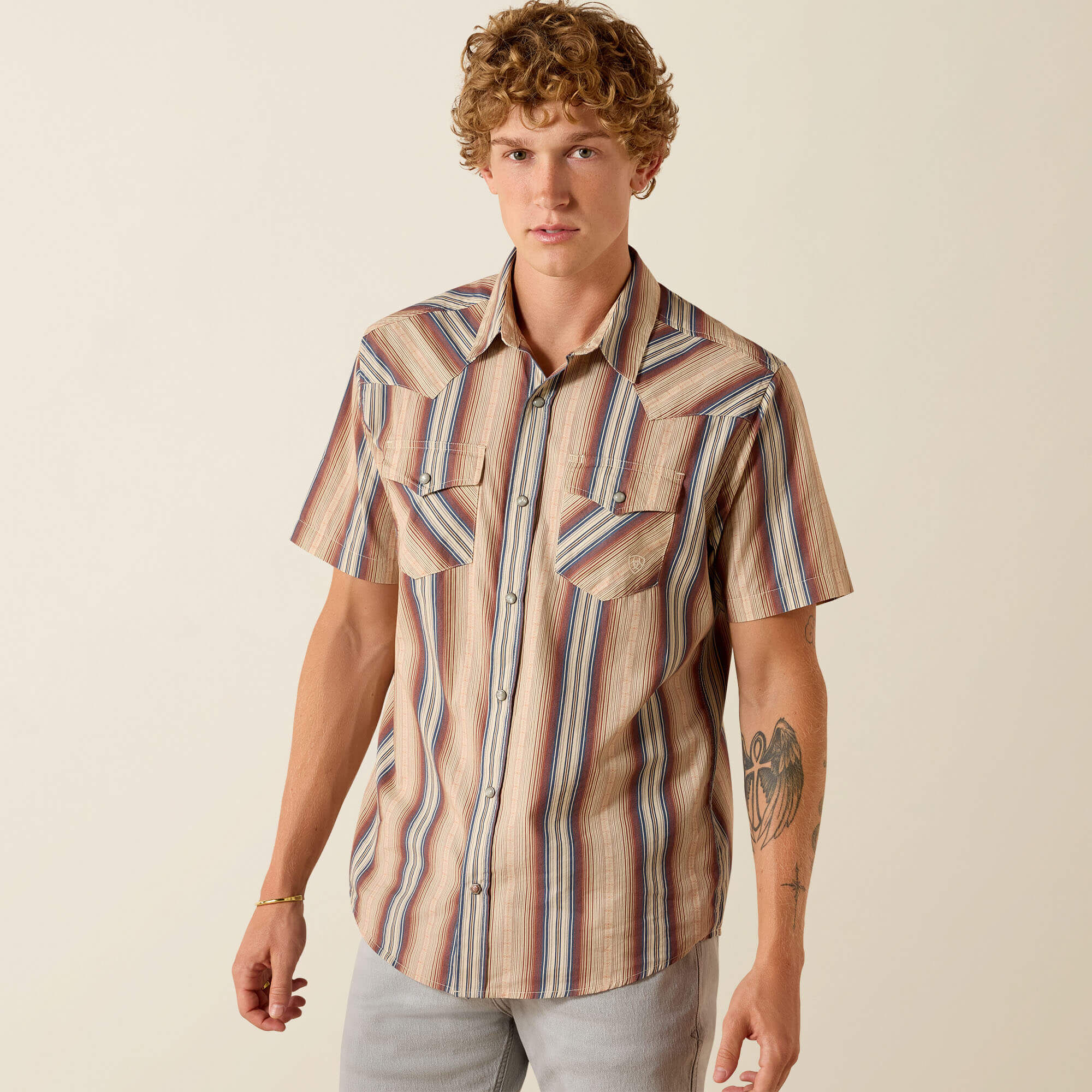 Retro Haver Fitted Snap Shirt - thumbnail 5