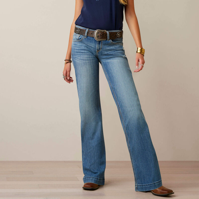 Women's Ariat Trouser Mid Rise Jacqueline Jeans