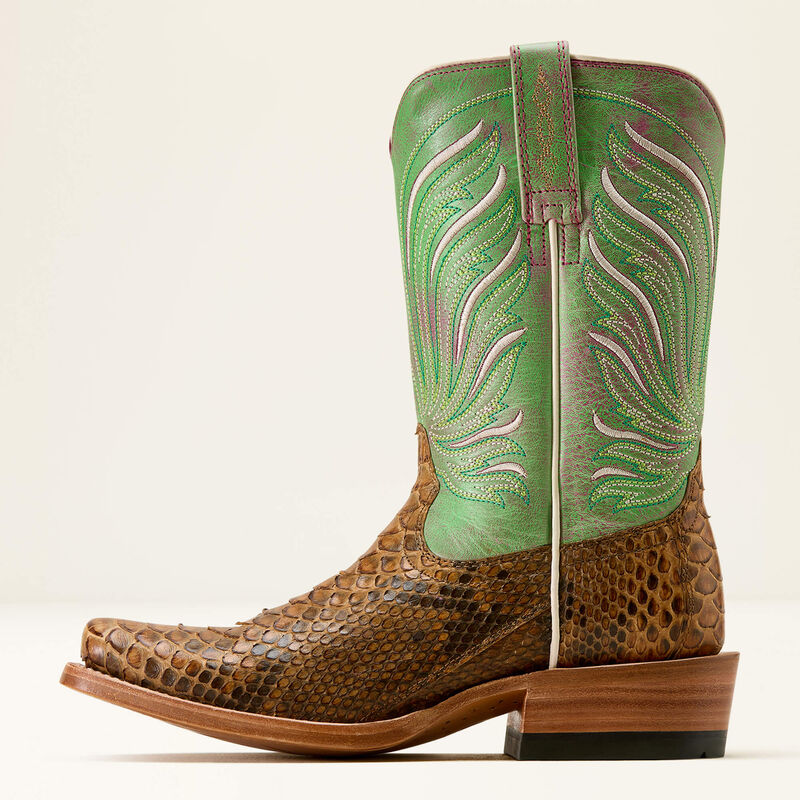 Futurity Dash Narrow Cutter Toe Western Boot Side