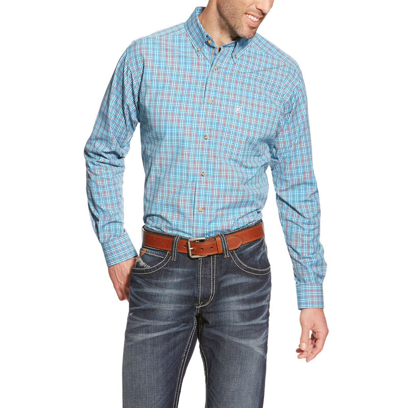 Matson LS Ftd Perf Fitted Shirt | Ariat