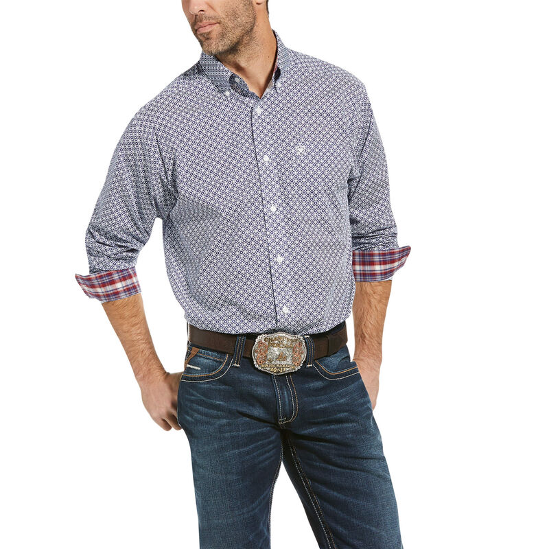 Wrinkle Free Silvos Classic Fit Shirt | Ariat