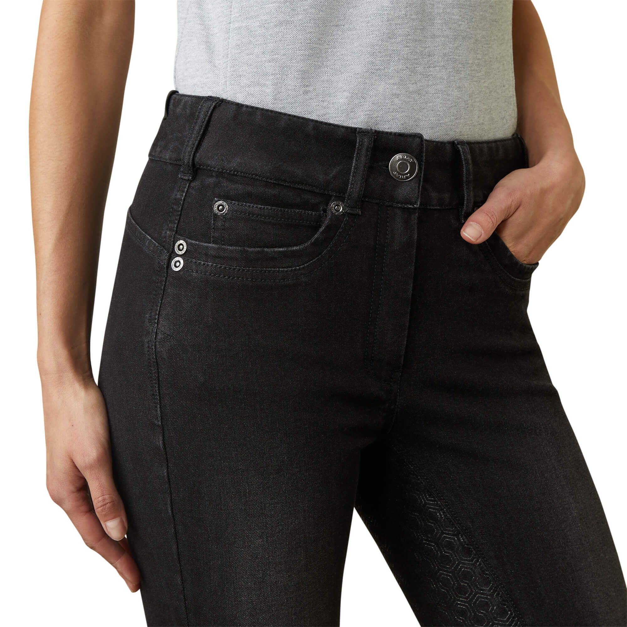 Halo B Denim Full Seat Breech | Ariat