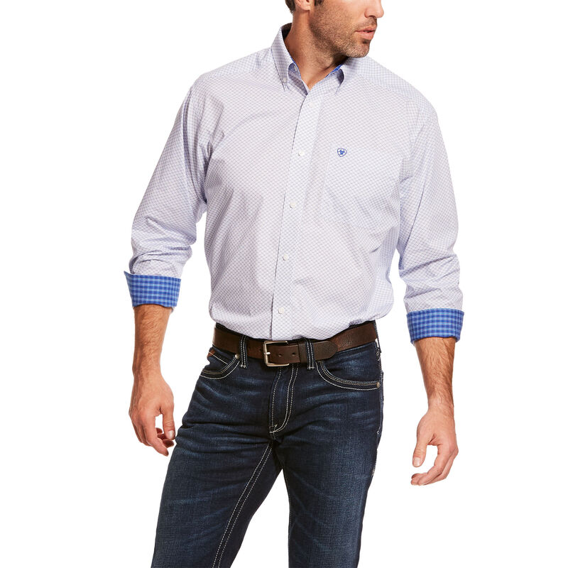 Wrinkle Free Lucky Classic Fit Shirt