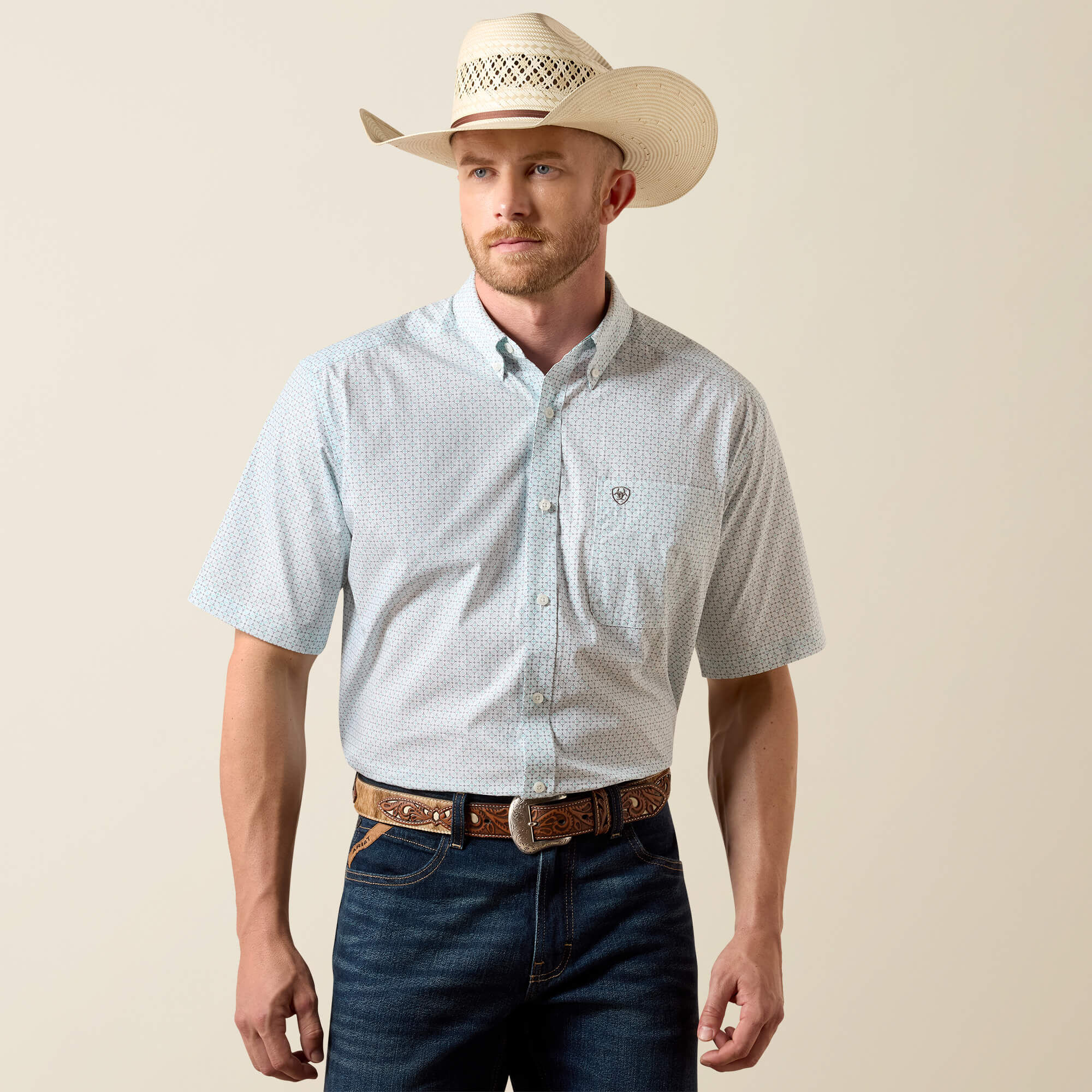 Wrinkle Free Welsh Classic Fit Shirt - thumbnail 6