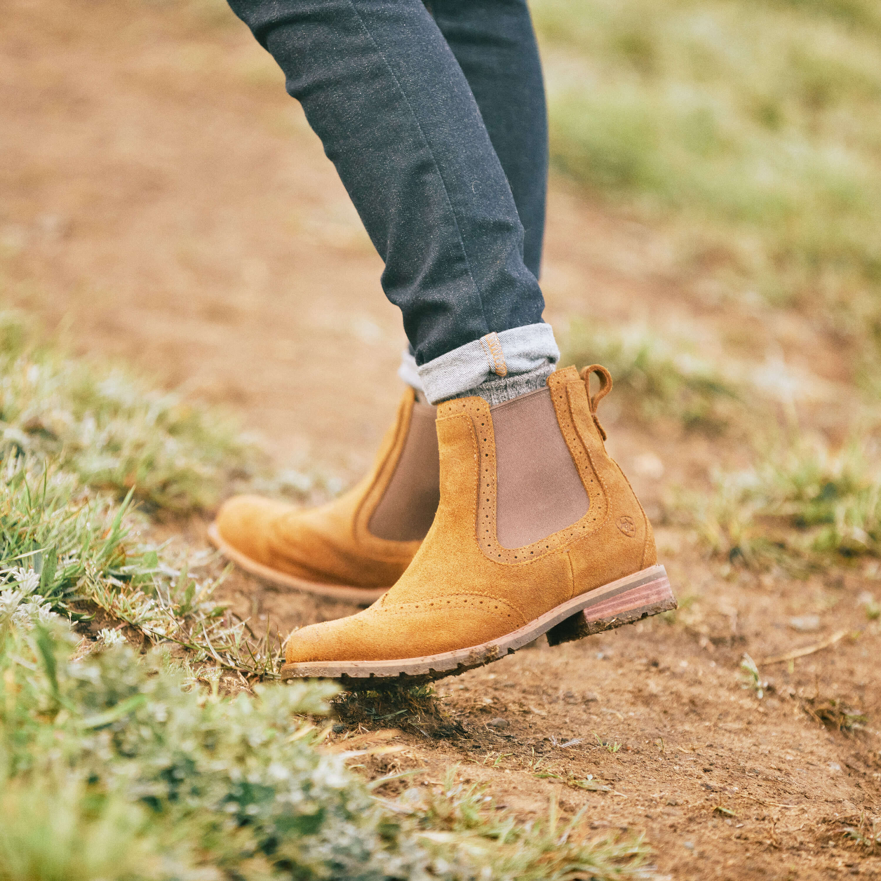 Wexford Brogue Waterproof Chelsea Boot