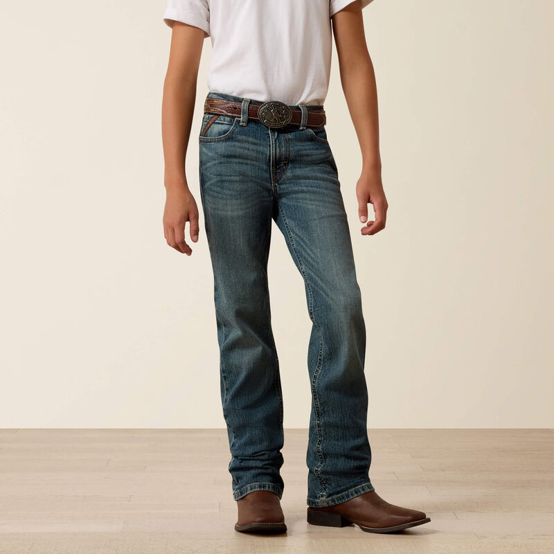 B5 Slim Stretch Legacy Stackable Straight Leg Jean Front