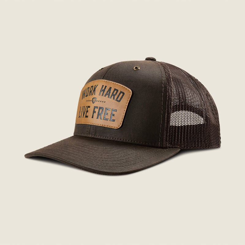 Arait Work Work Hard Patch Cap Front