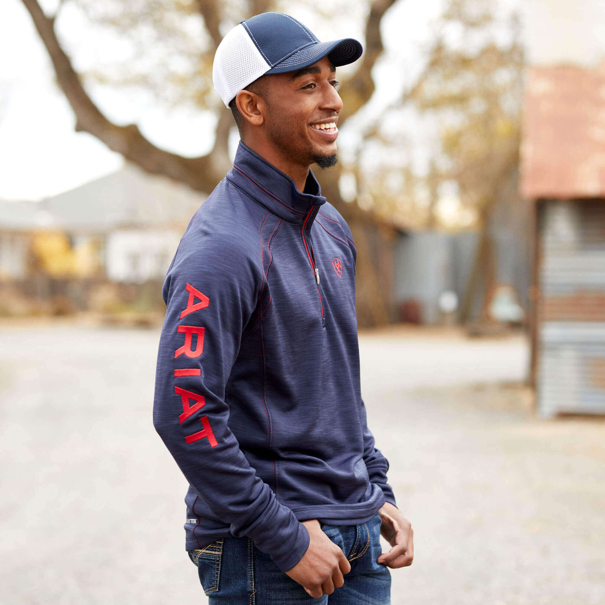Tek Team 1/2 Zip Sweatshirt | Ariat