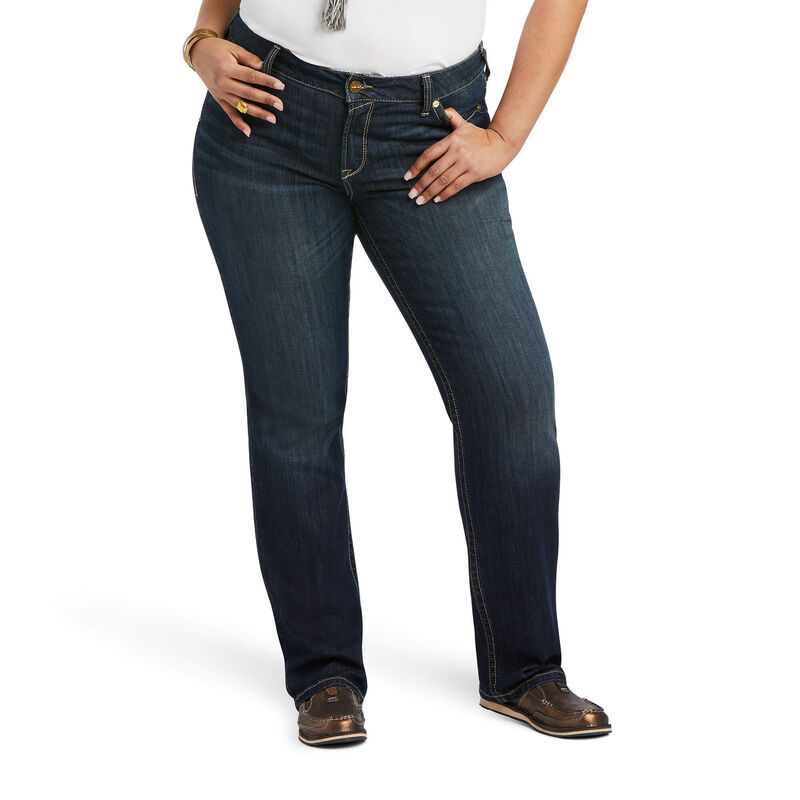 R.E.A.L. Mid Rise Arrow Fit Kylee Straight Jean | Ariat