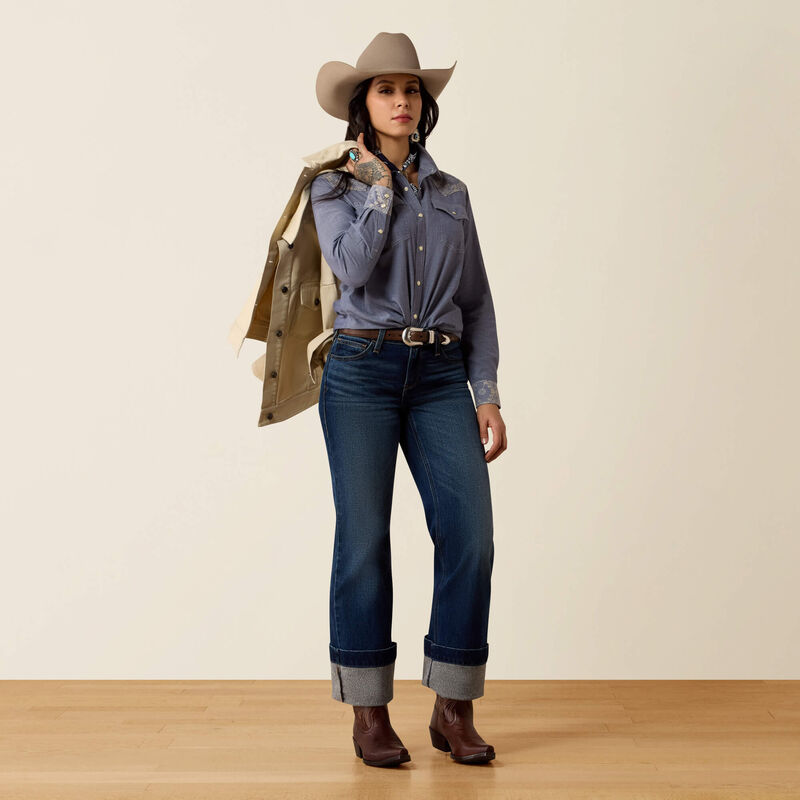 Riverstone Western Snap Shirt Full