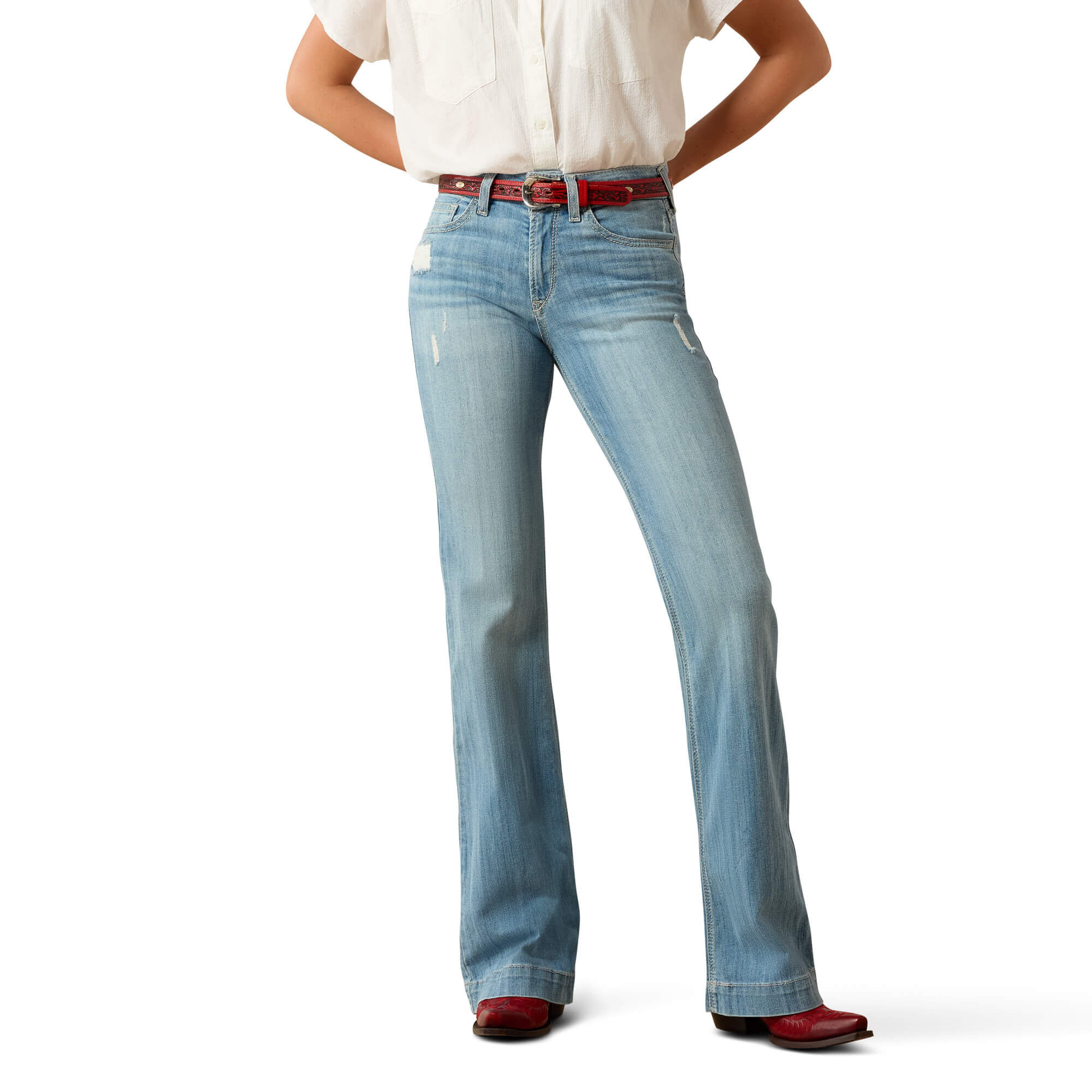Slim Trouser Aisha Wide Leg Jean
