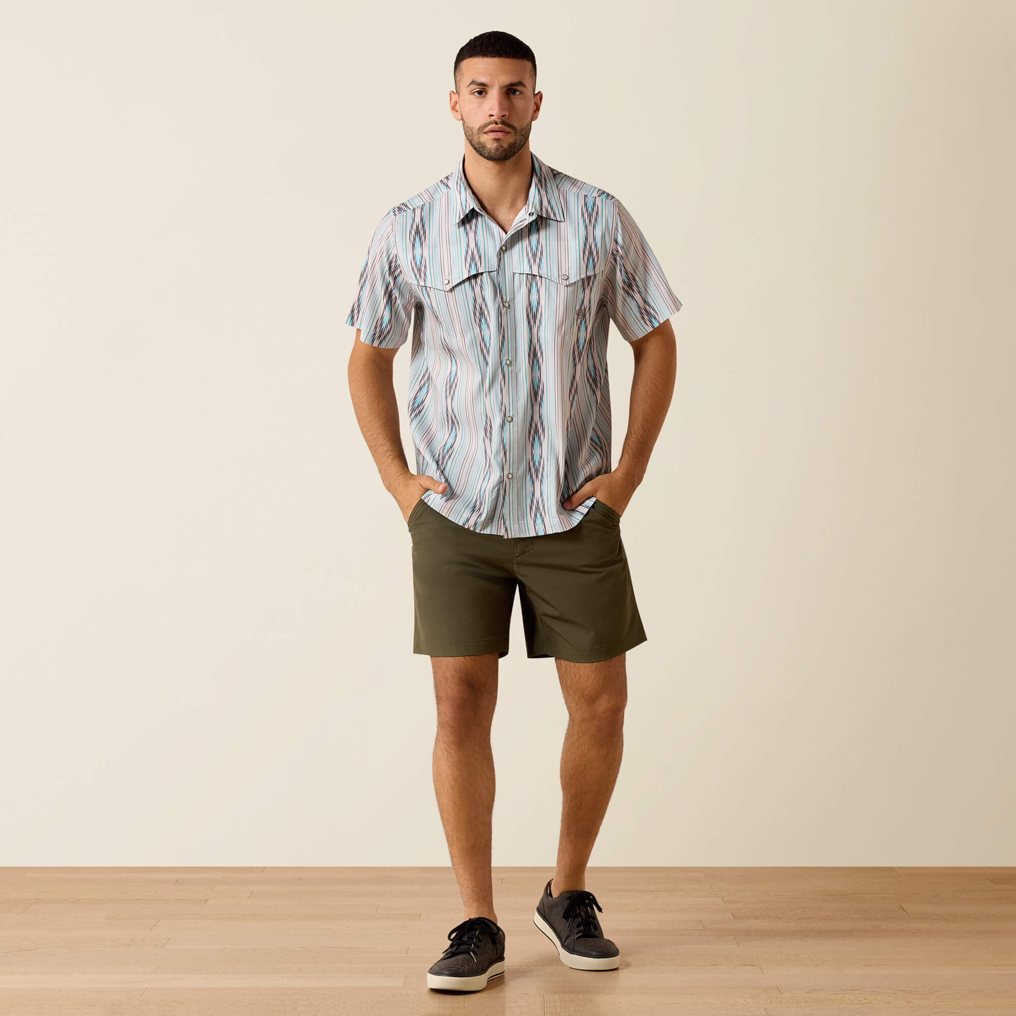 Printed VentTEK Western Yoke Classic Fit Snap Shirt - thumbnail 8
