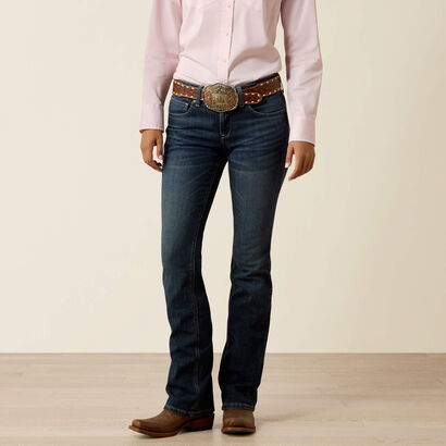 Perfect Rise Iyla Boot Cut Jeans Front