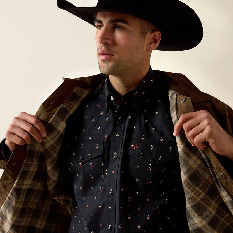 Waxed Cotton Shirt Jacket 02