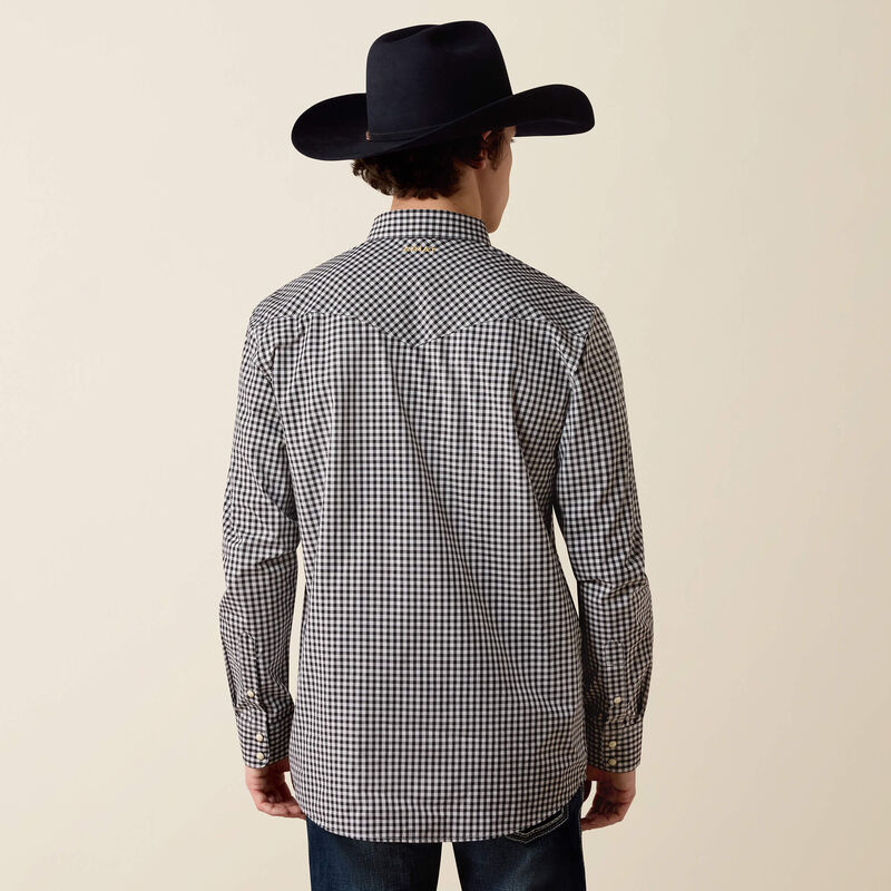 Pro Series Willis Fitted Snap Shirt Back