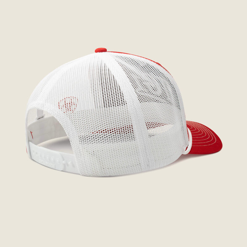 TG1 Ariat 5 Panel Trucker Cap Back