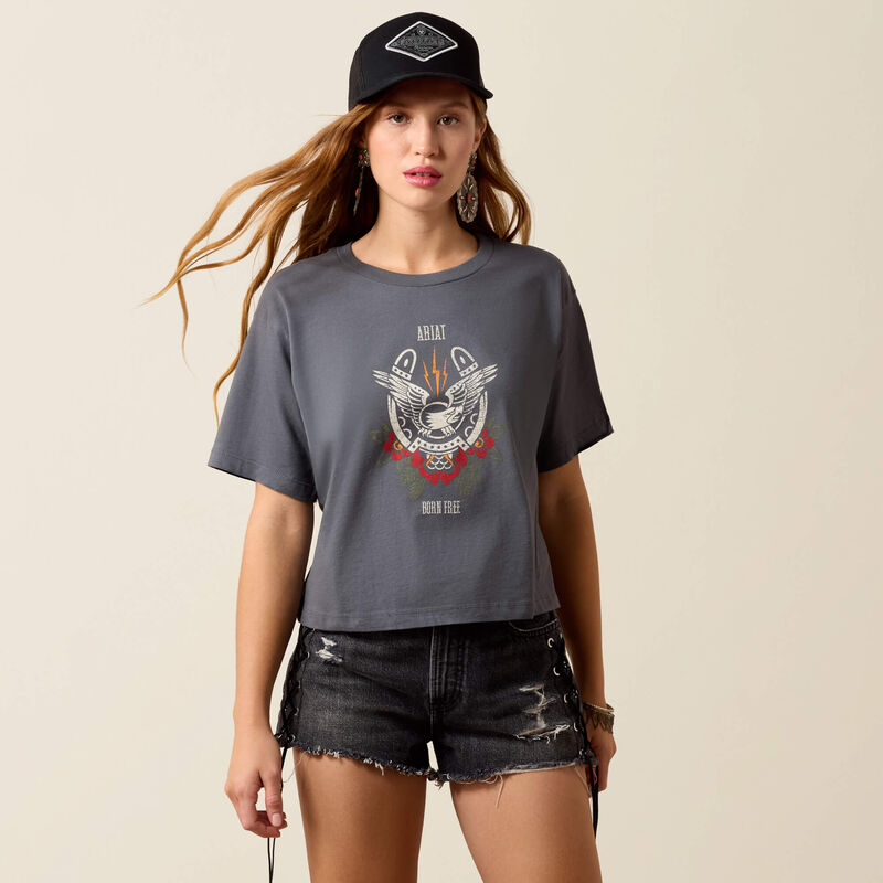 Ariat Born Free T-Shirt Front