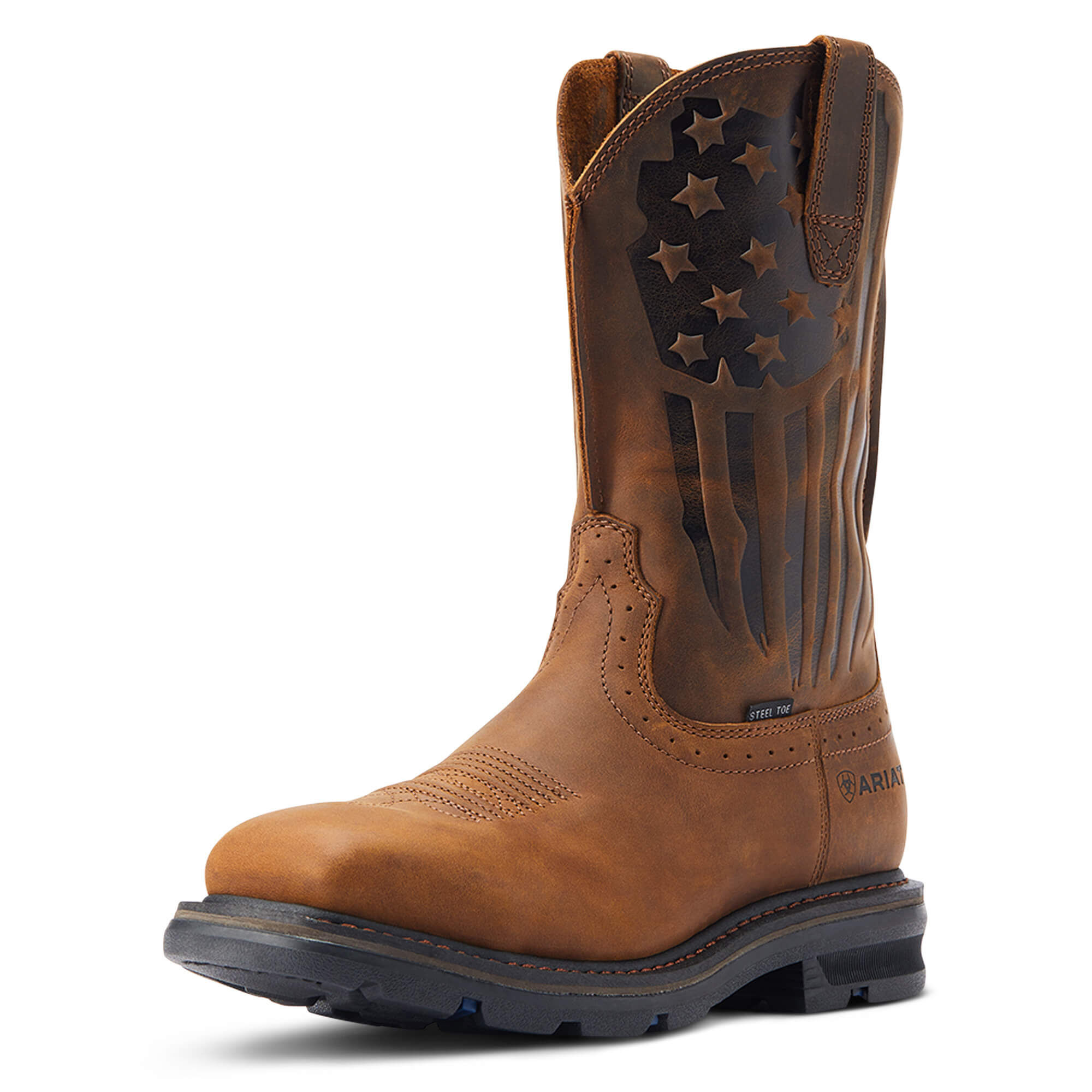 Sierra Shock Shield Patriot Steel Toe Work Boot | Ariat