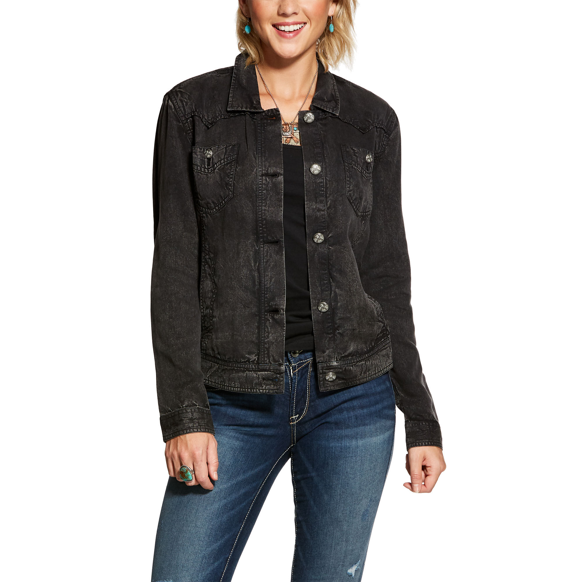 ariat jean jacket