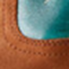 TERRACOTTA SUEDE|ANCIENT TURQUOISE