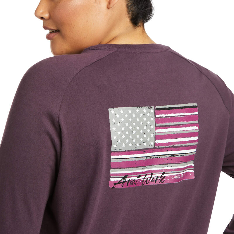 Rebar CottonStrong Brand Flag T-Shirt