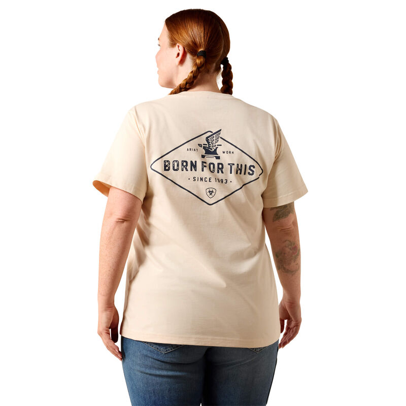 Rebar Cotton Strong Anvil Logo T-Shirt Back Plus