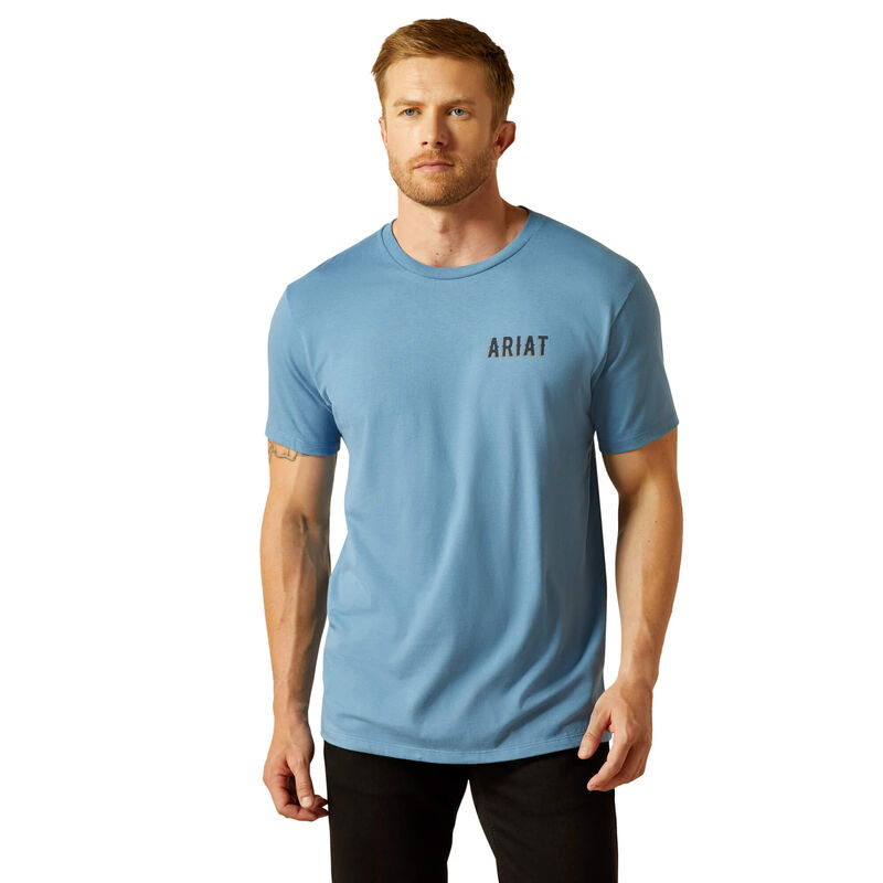 Ariat Blazing Saddle T-Shirt Back
