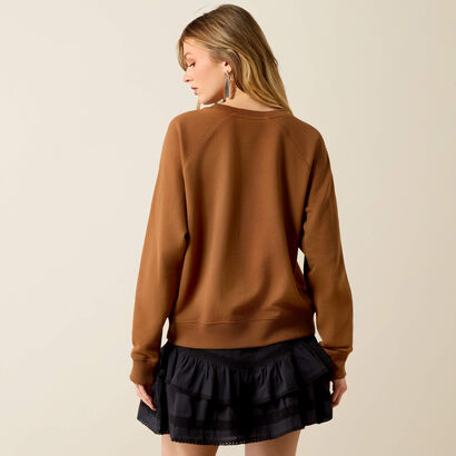 Essential Crew Sweatshirt Back