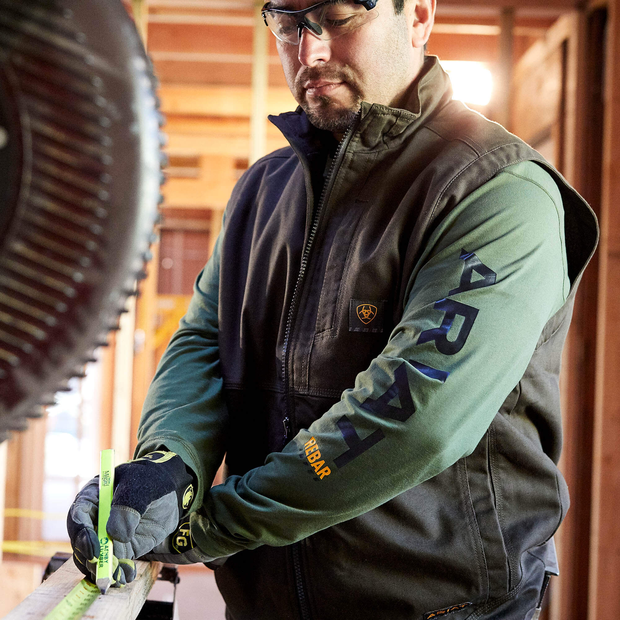 Rebar DuraCanvas Vest | Ariat