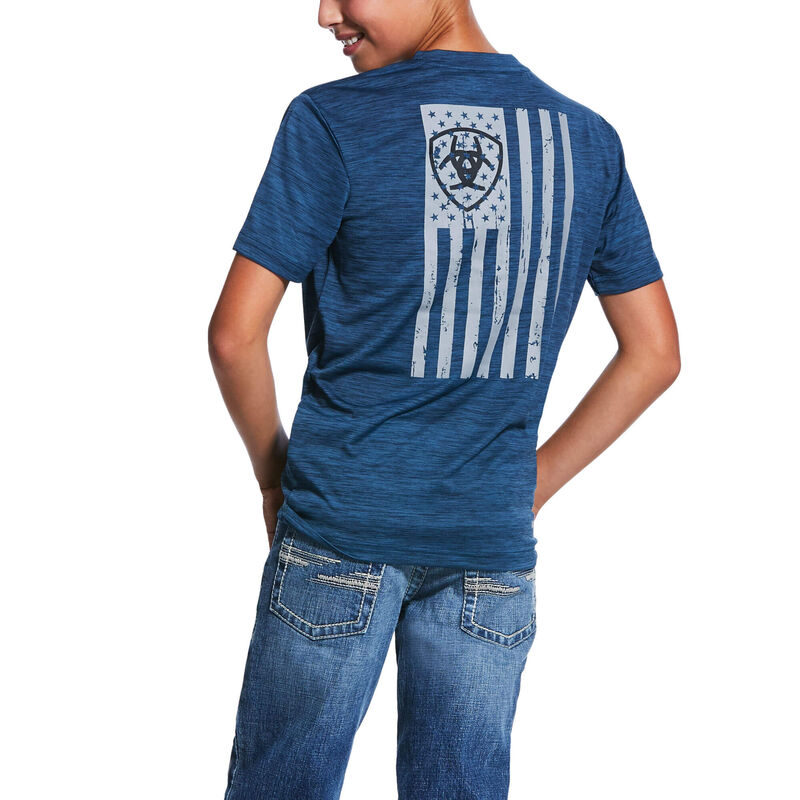 Charger Vertical Flag T-Shirt