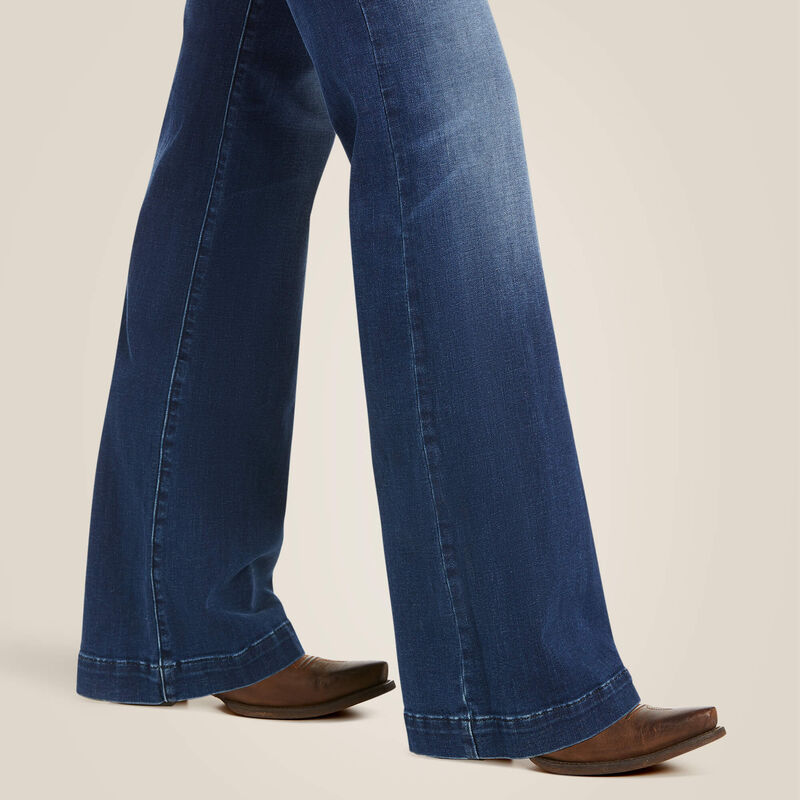 Trouser Mid Rise Stretch Kelsea Wide Leg Jean | Ariat