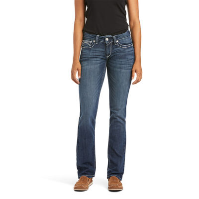 R.E.A.L. Mid Rise Stretch Ivy Stackable Straight Leg Jean