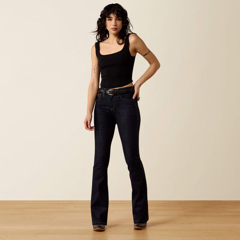 High Rise Quinn Boot Cut Jeans Full