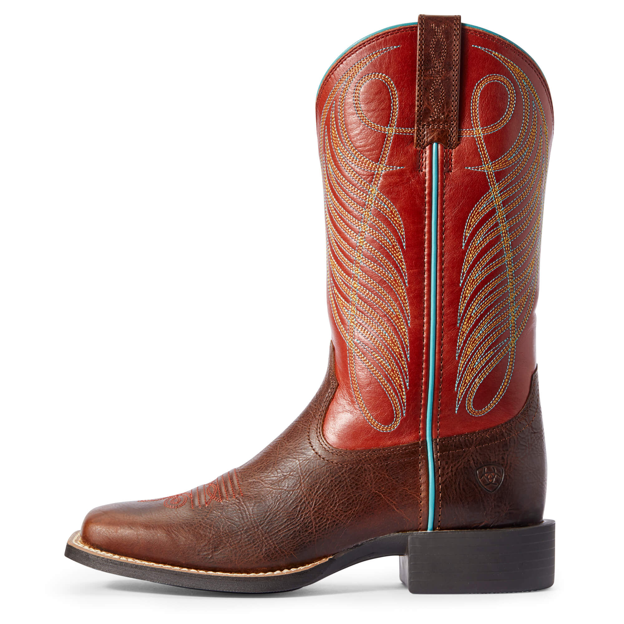 Round Up Wide Square Toe Western Boot 