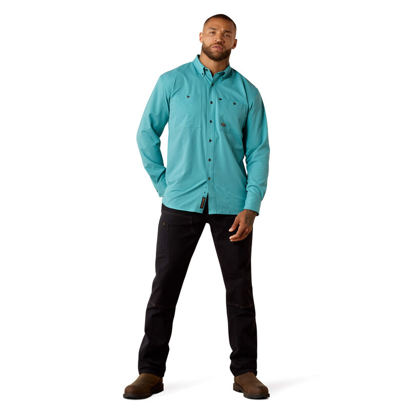 Rebar Made Tough 360 Airflow Work Shirt Full