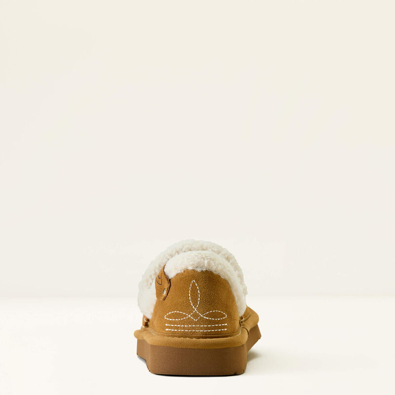 Jackie Square Toe Ankle Slipper Heel