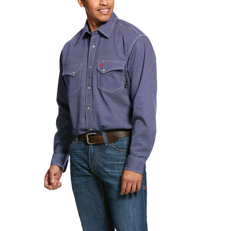 FR Mantle Classic Fit Snap Work Shirt