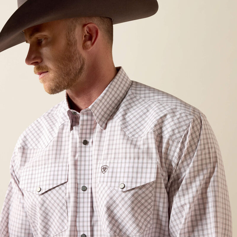 Wrinkle Free Draco Classic Fit Snap Shirt 01