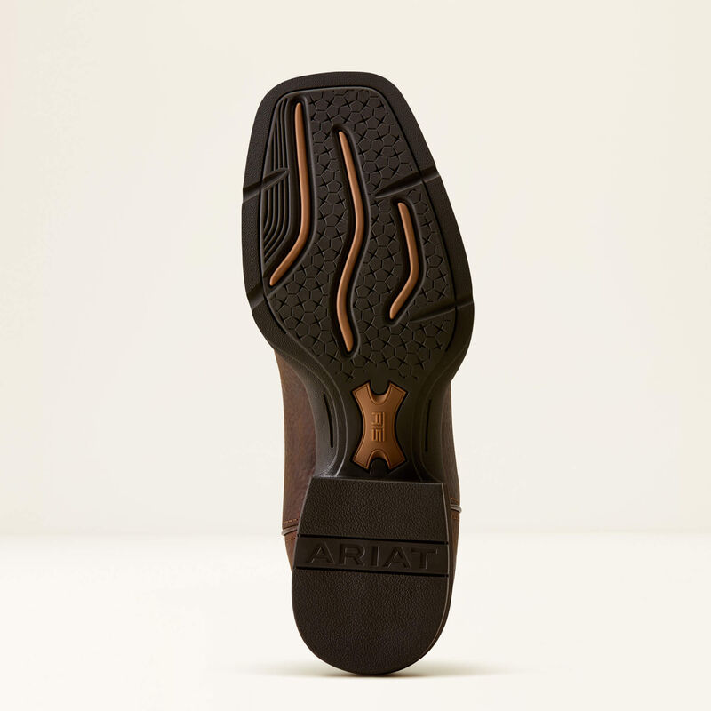 Sport Riggs Waterproof Wide Square Toe Western Boot Sole