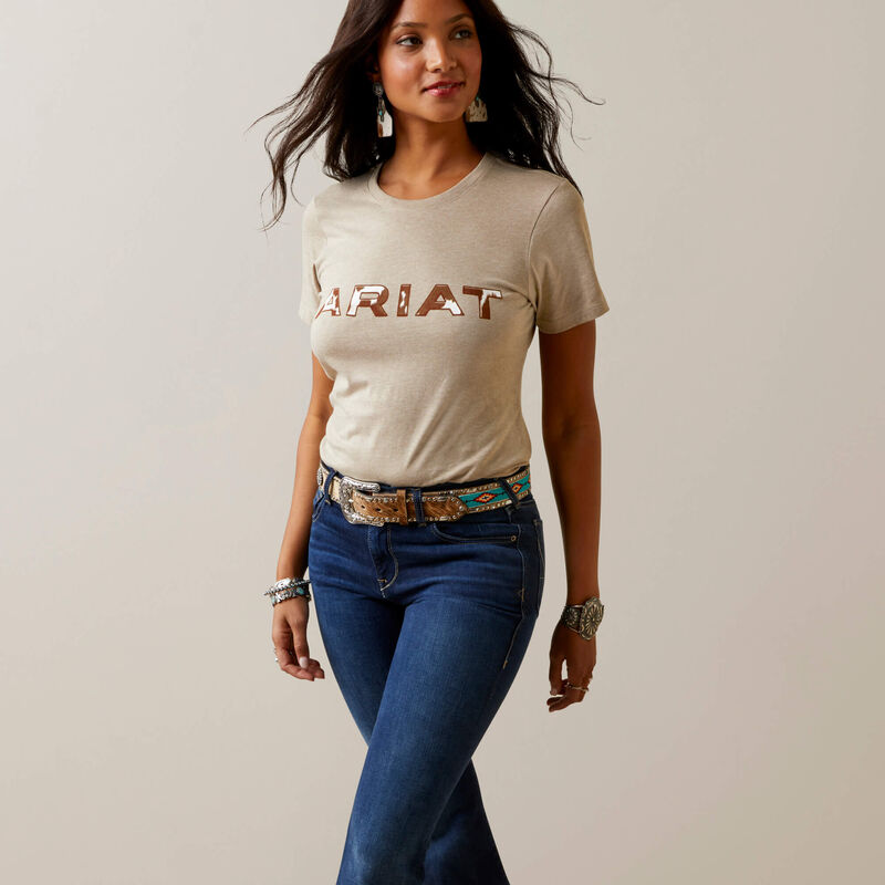 Ariat Cowhide Logo T-Shirt