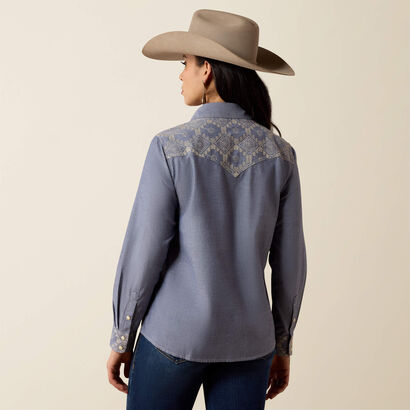 Riverstone Western Snap Shirt Back